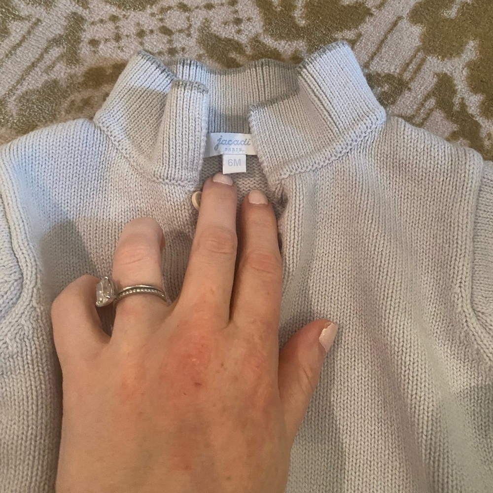 Gray Baby Sweater